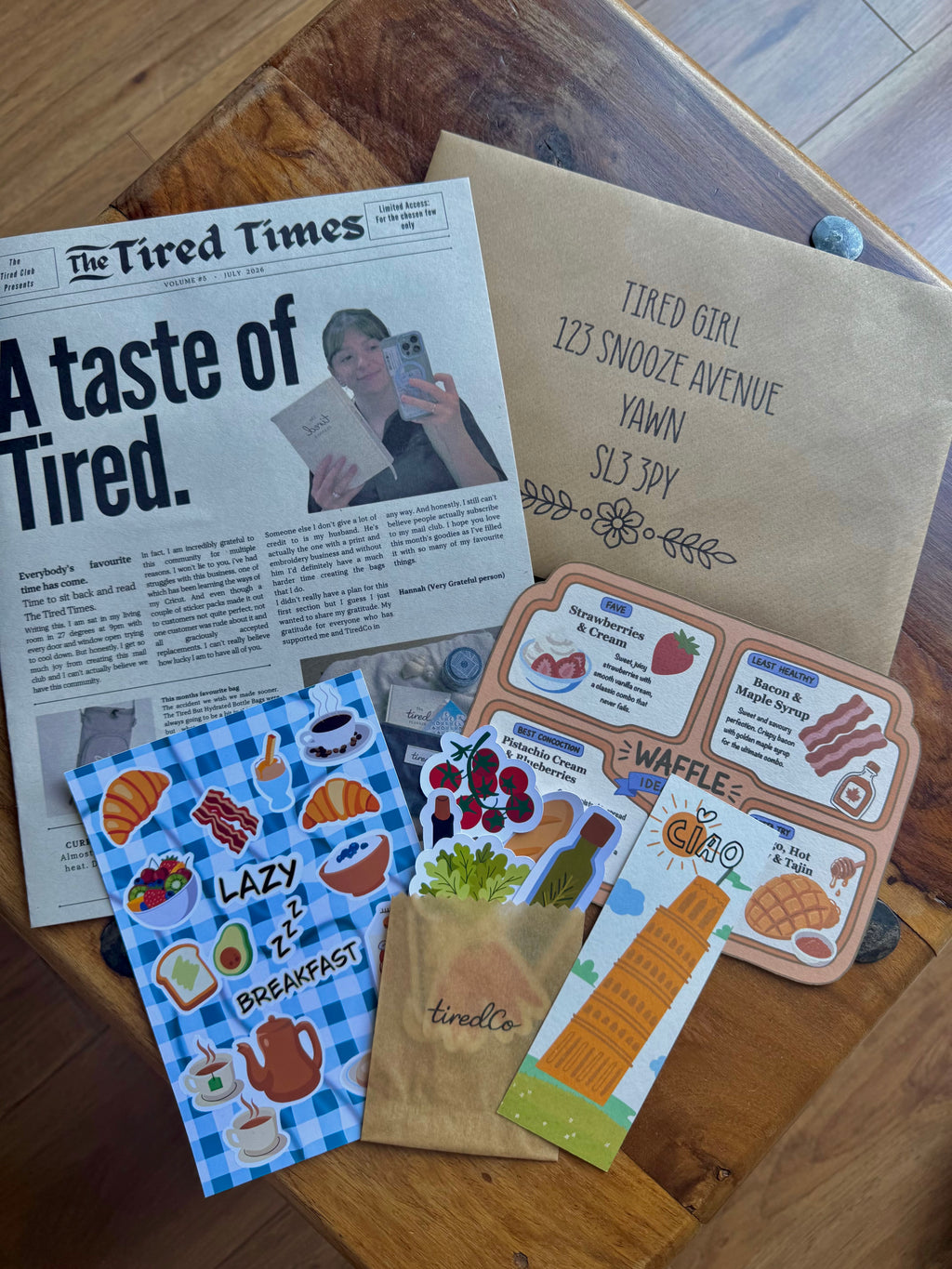 TiredCo Mailing Club